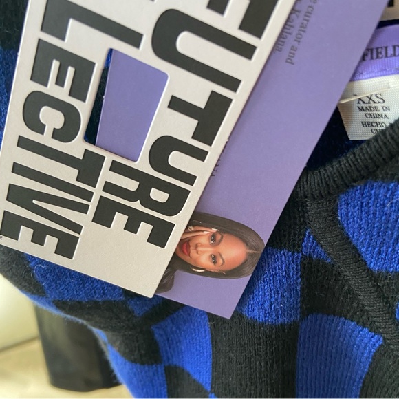 🔖 FUTURE COLLECTIVE x Target Kahlana Barfield V-neck Bralette Tank Top Sweater - Picture 7 of 10